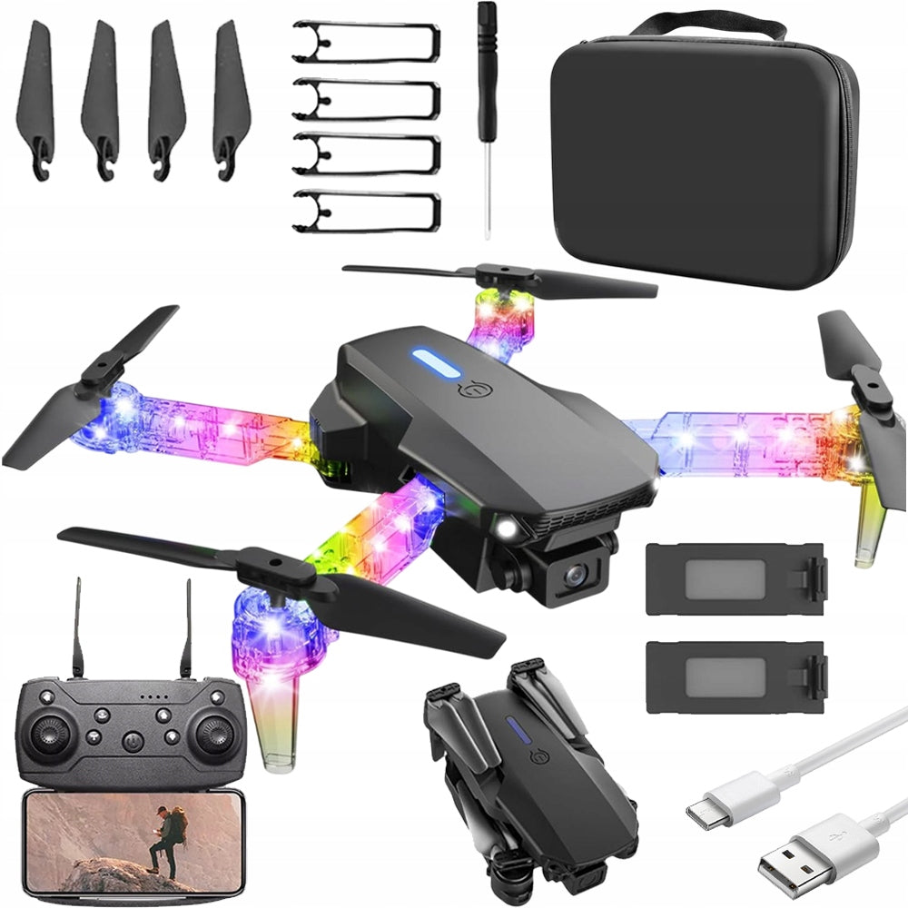 DRONE E99D 2 CAMERAS WIFI HD TOY HOVER REMOTE CONTROLLED REMOTE CONTROL