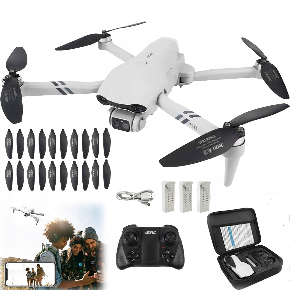 DRONE F10 WIFI HD CAMERA WITH GESTURE PHOTOGRAPHY 6-AXIS GYROSCOPE