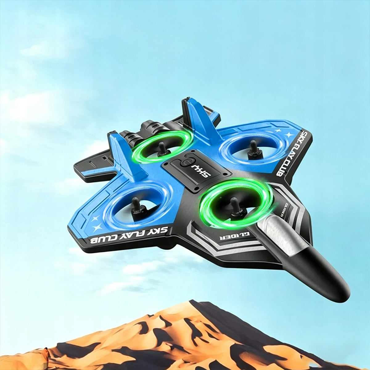 DRONE FLYING AIRCRAFT FOAM REMOTE CONTROLLED STABLE EASY FLYING Kid's age 7＋ years