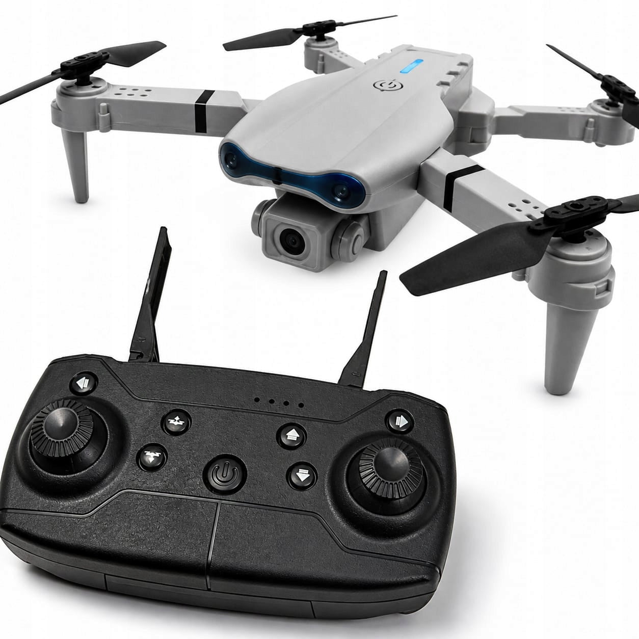 DRONE GREY WITH CAMERA E88 Pro WIFI CASE FOR KIDS DURABLE LEARNING SET