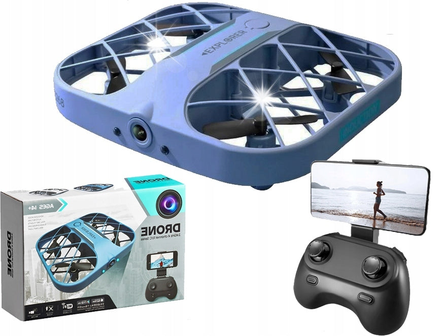 DRONE JJRC WITH HD WIFI CAMERA POWERFUL WITH RC IMPACT RESISTANT COVERS