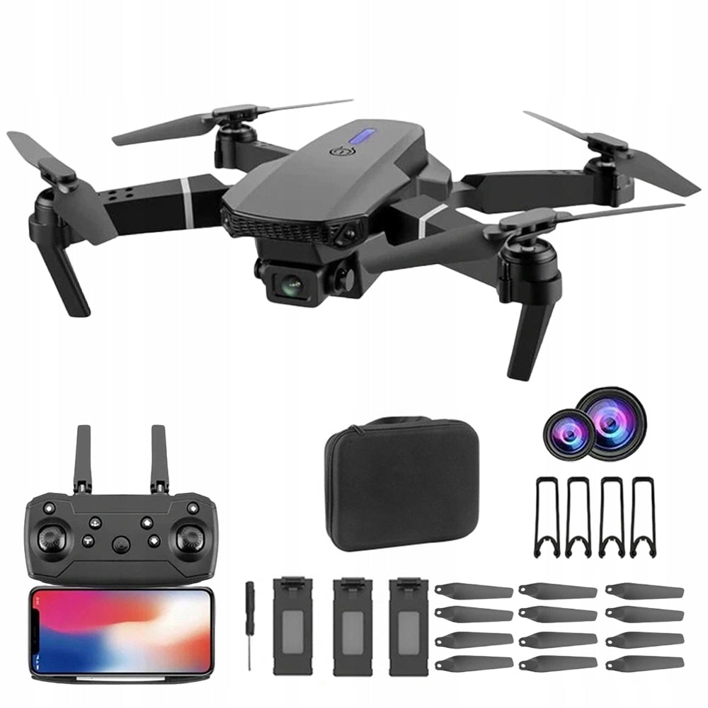 DRONE LS-E525 4K CAMERAS 3xLONG BATTERY LIFE