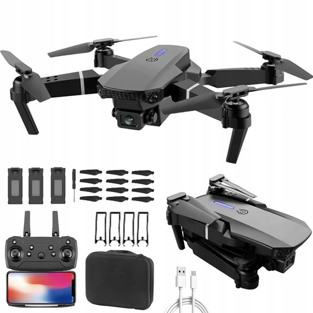 DRONE LS-E525 WITH CAMERA 4K WIFI START LANDING GESTURES IOS ANDROID
