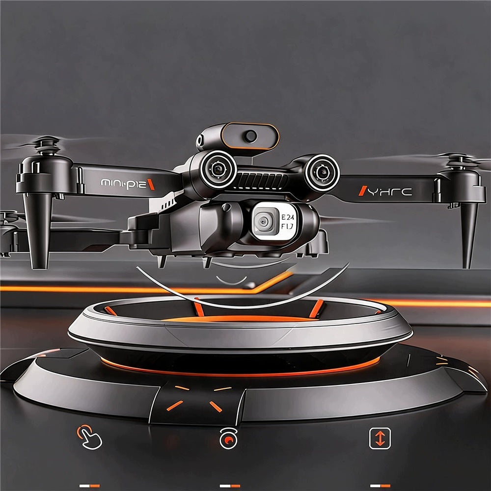 DRONE P12 WITH HD CAMERA DUAL FPV CAMERA AVOID OBSTACLE FOLDING Model 6TY0538BK4323