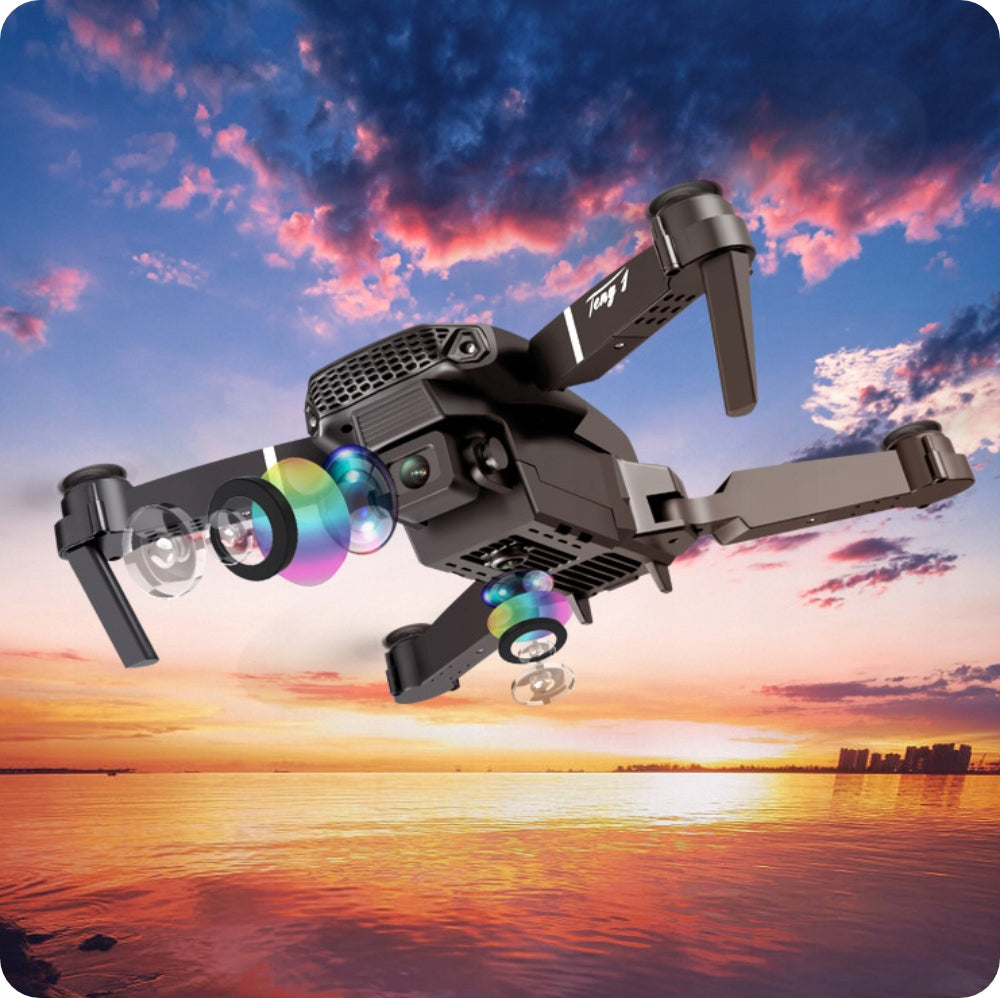 DRONE PRO 3-BATTERIES INCLUDED 4K FULL HD CAMERA LIGHT GREY Manufacturer code E88