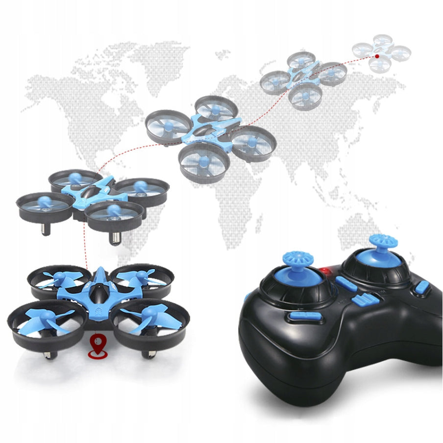 DRONE REMOTE CONTROLLED FLYING TOY FOR CHILDREN LED LIGHTS GYRO 3D MODE Manufacturer code ZDALNIE STEROWANY DRON ZABAWKA X26 2,4 GHZ