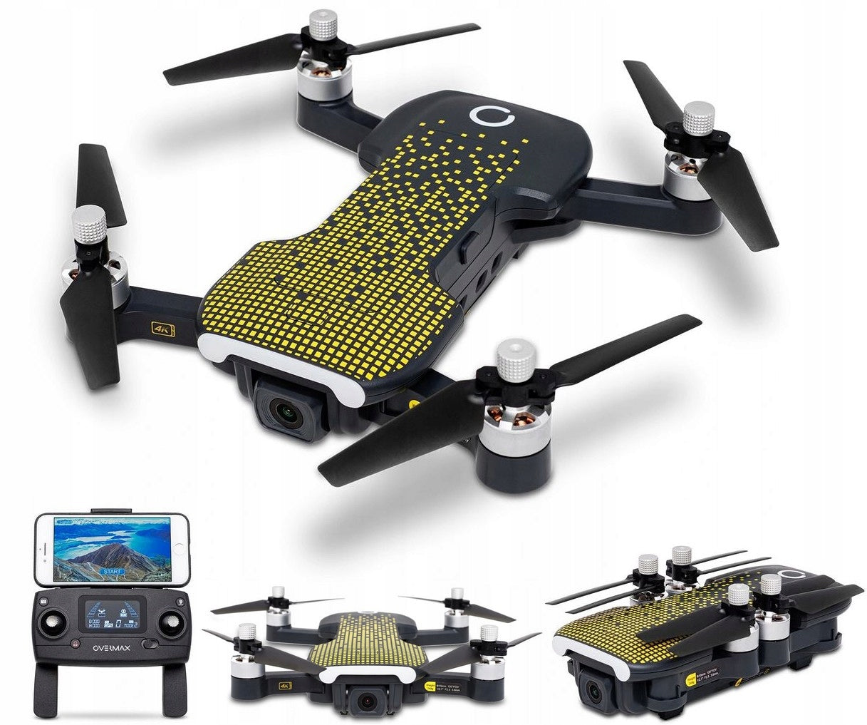 DRONE REMOTE CONTROLLED FOLD ONE WiFi CAMERA 4K 5G PROPELLER REMOTE CONTROL GEO GPS FPV