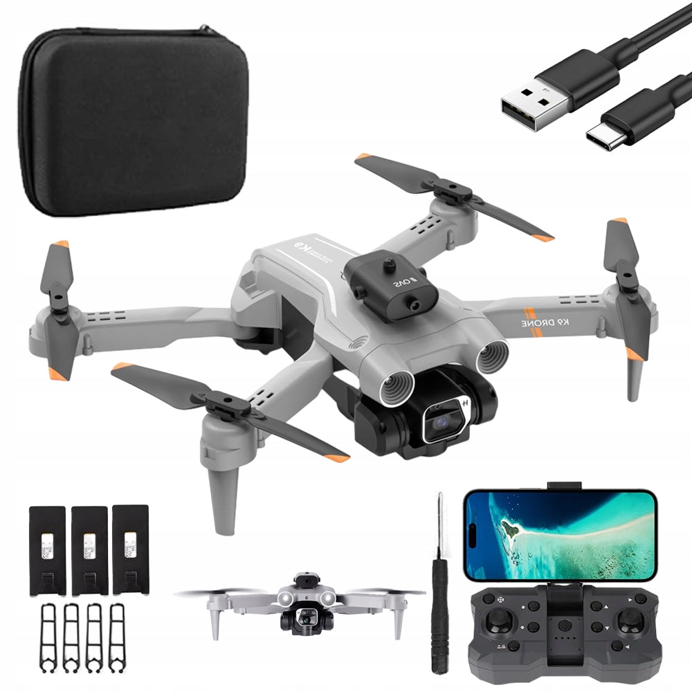 DRONE REMOTE CONTROLLED QUADCOPTER FOLDABLE WITH 4K CAMERA LIVE STREAMING