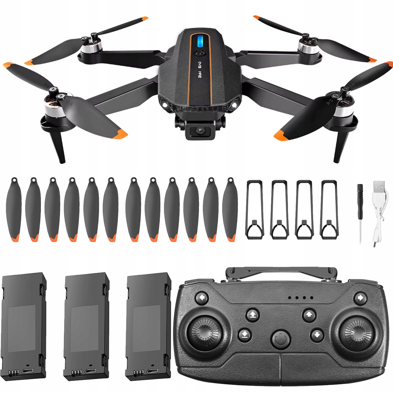 DRONE S91 2 CAMERAS WIFI HD TOY HOVER 100m REMOTE CONTROLLED REMOTE CONTROL Packaging status original