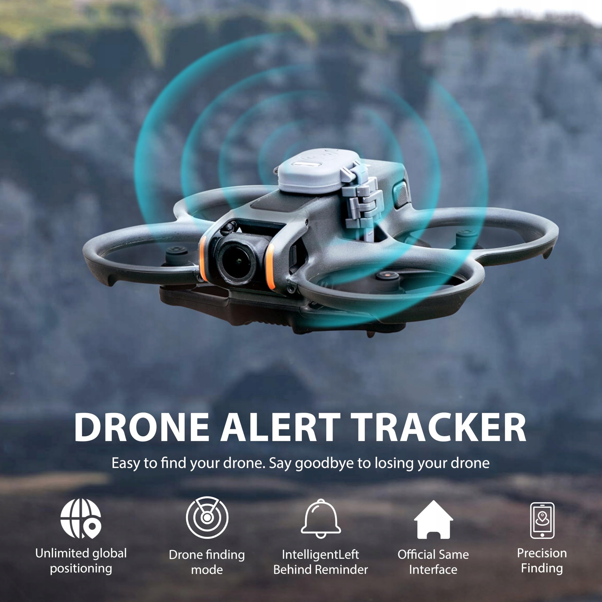 DRONE SIREN TRACKER FOR DJI MINI 4 PRO/AVATA 2/AIR 3/MAVIC 3 PRO/FPV DRONES EAN (GTIN) 718025681387