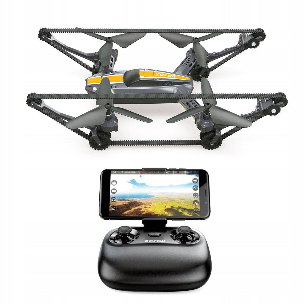 DRONE TANK 2in1 X-TANKCOPTER XERALL YEARS DRIVE FPV CAMERA WiFi 720p HD RTF Brand Xerall