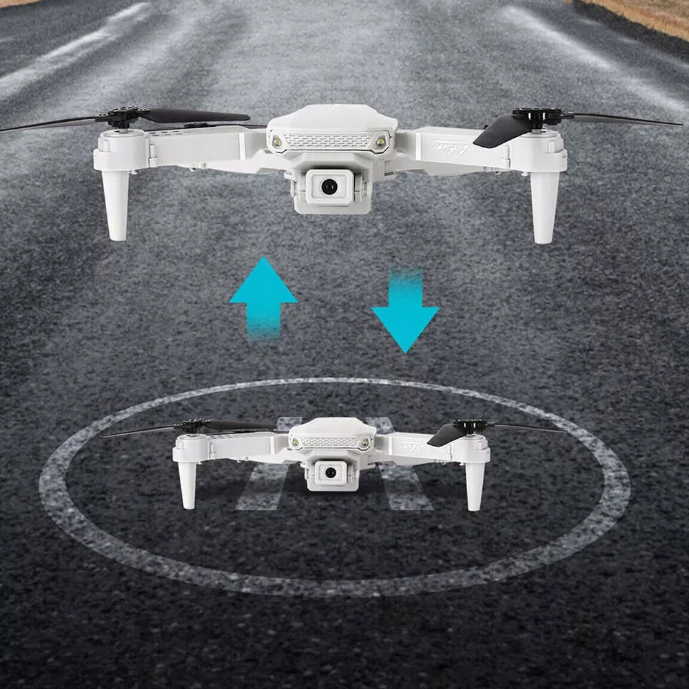 DRONE WIFI CASE 2 CAMERAS LED HD 4K100M WITH 3 BATTERIES 1800MAH SET Brand no brand