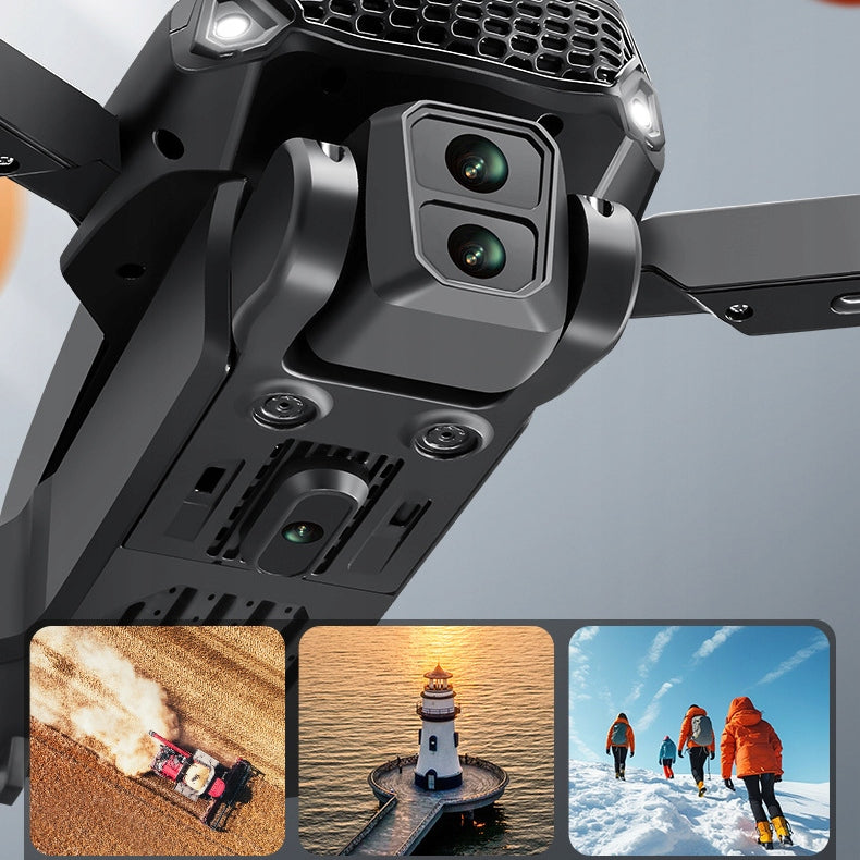 DRONE WINANQE E88 GT LCD DISPLAY 5' BRUSHLESS MOTORS 3xBATTERIES Brand WINANQE