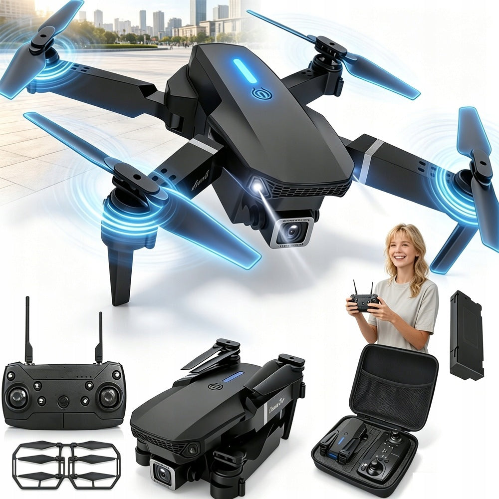 DRONE WITH 4K WIFI CAMERA FLIGHT TRACKING 15 MIN WORK LIGHT AND DURABLE