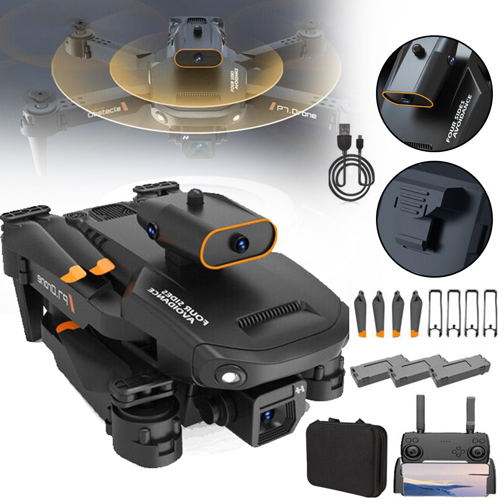 DRONE WITH 8K HD CAMERA, DRONE FOR BEGINNERS, RC QUADCOPTER WITH BATTERIES