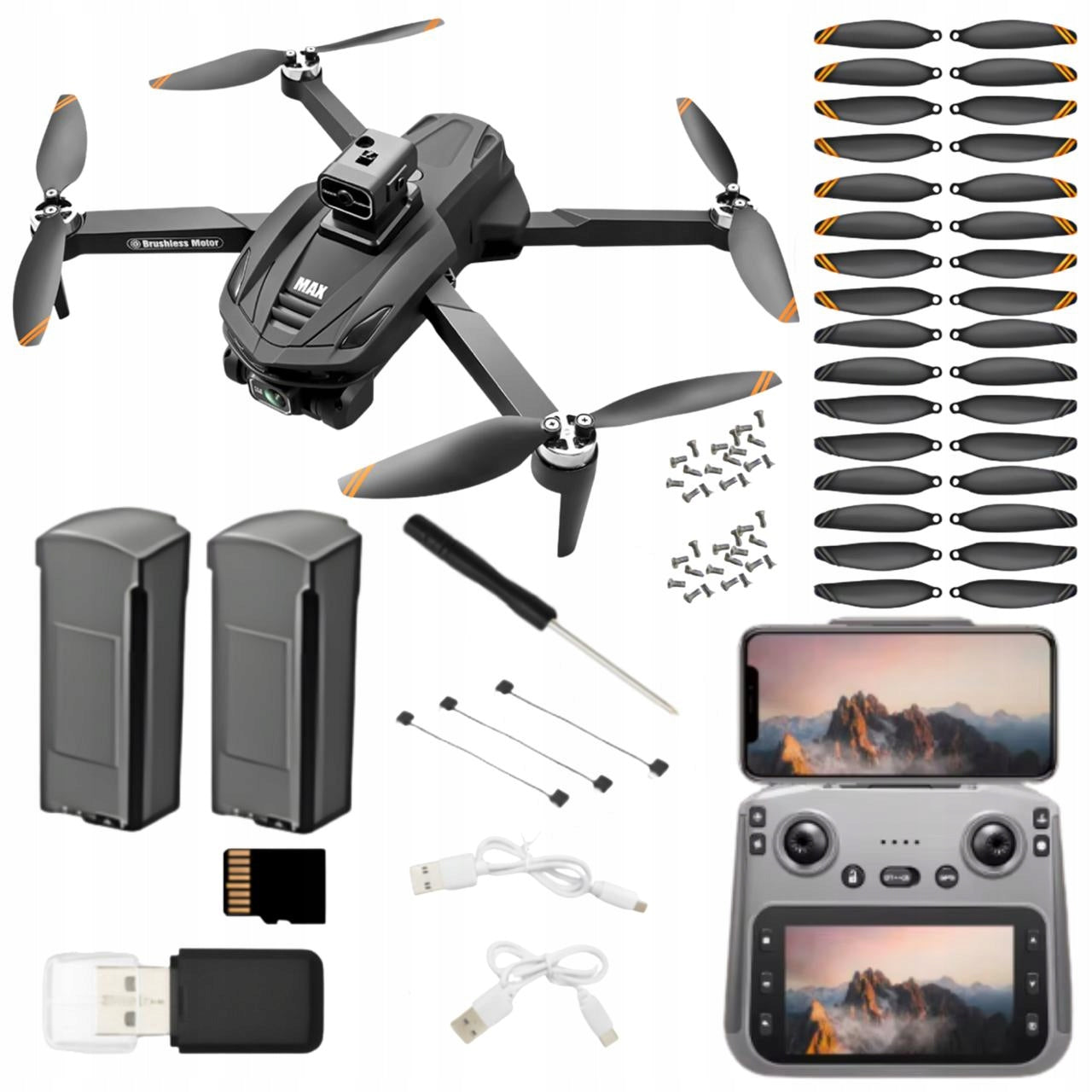 DRONE WITH CAMERA 8K WIFI 5G GPS C0 REMOTE CONTROLLED APPLICATION RANGE 3000M