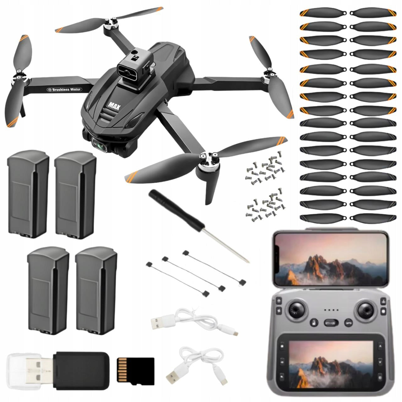 DRONE WITH CAMERA 8K WIFI 5G GPS C0 REMOTE CONTROLLED APPLICATION RANGE 3000M