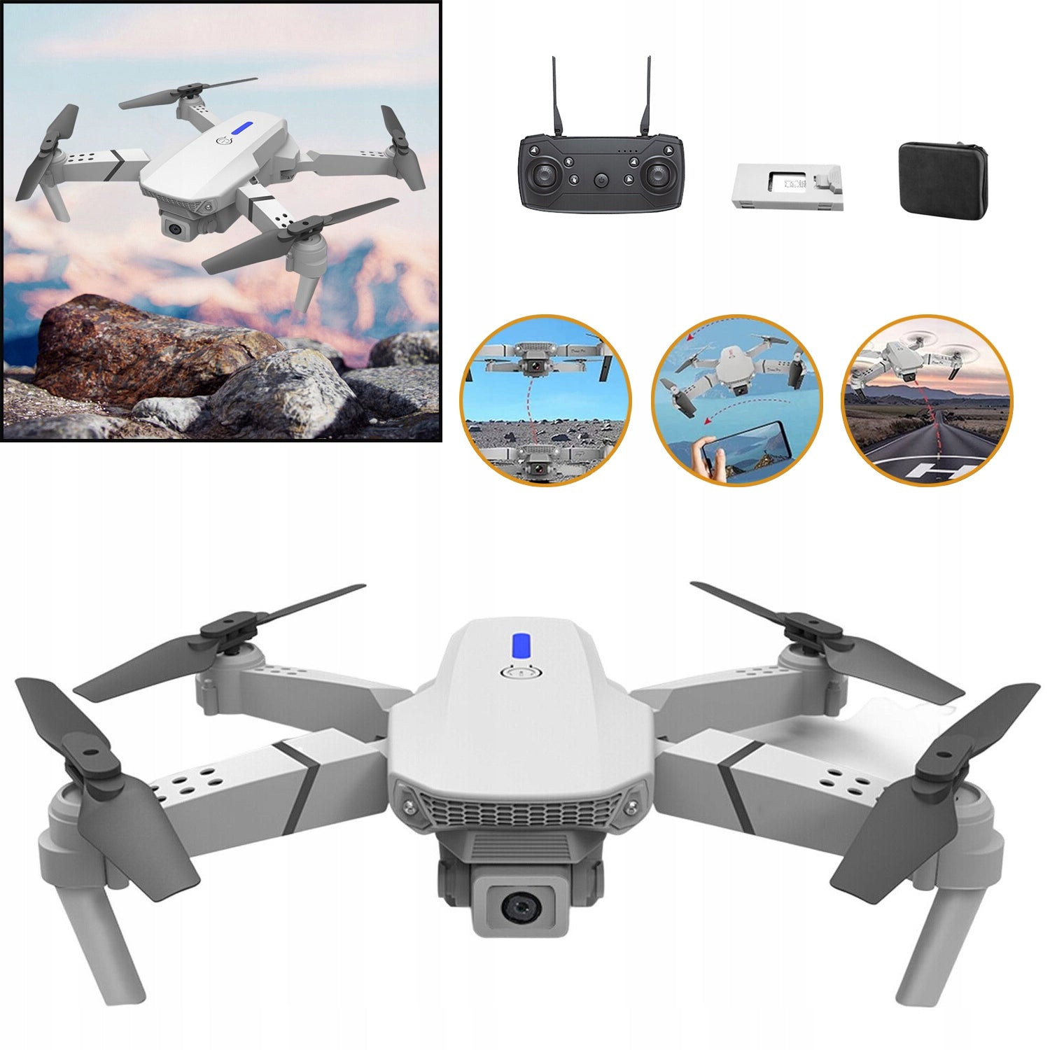 DRONE WITH CAMERA FOR CHILDREN, DRONE WITH CAMERA FOR ADULTS, TOY, GIFT
