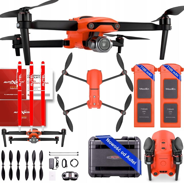 DRONE WITH CAMERA PROFESSIONAL 6K AUTEL DRONE EVO II PRO V2 2xAKU RANGE 9KM Manufacturer code 102000197