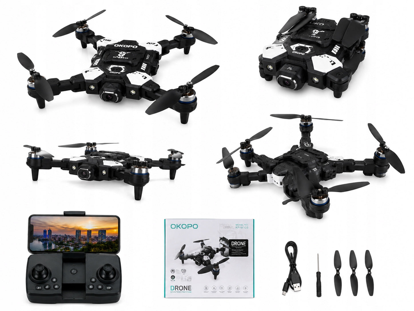 DRONE WITH CAMERA + REMOTE CONTROL + BATTERY Brand no brand