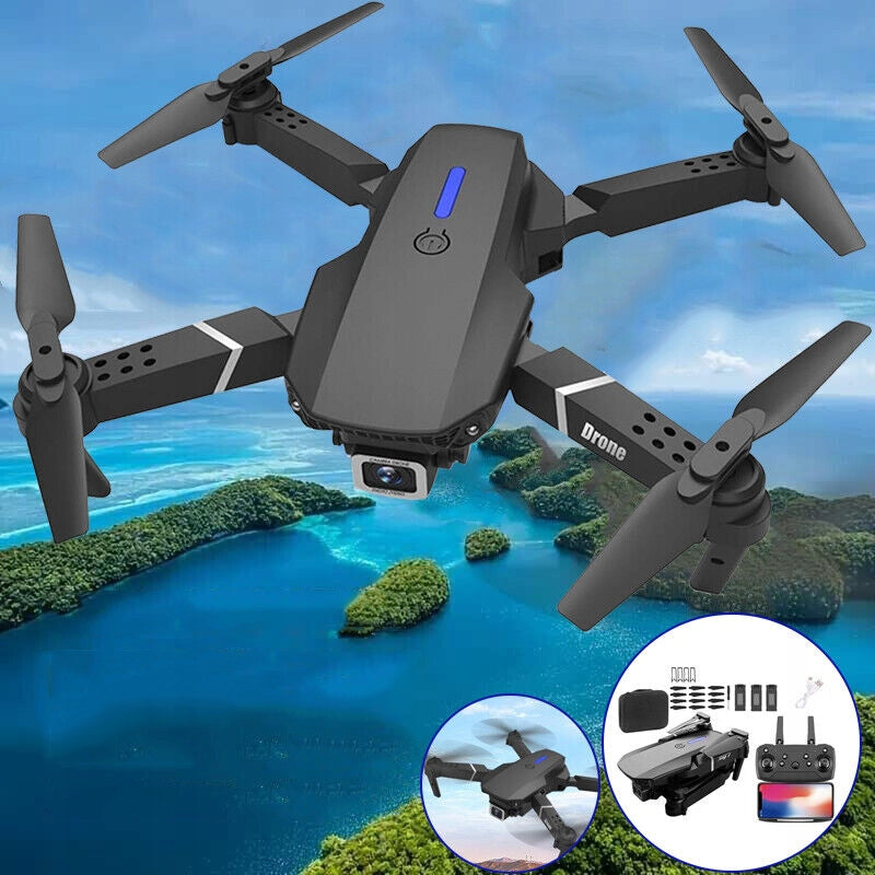 DRONE WITH DUAL 1080P HD CAMERA AND ALTITUDE HOLD FUNCTION, 1800MAH Model Dron z Kamerą