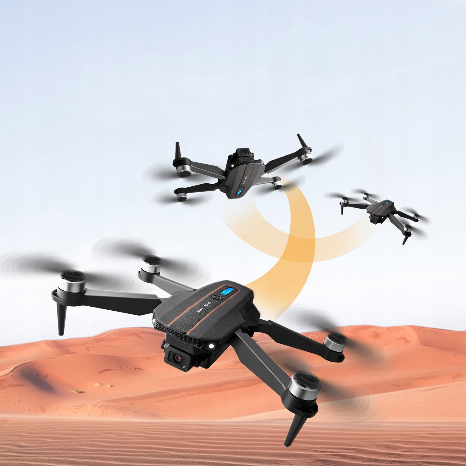 DRONE WITH S91 Wifi CAMERA / DURABLE 3 BATTERIES / CASE Manufacturer code DRON MOCNY PROFESJONALN
