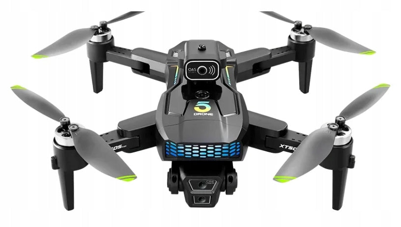 DRONE XT505 WIFI CAMERA 2000m GPS 3X BATTERY AVOIDING OBSTACLES Packaging status original