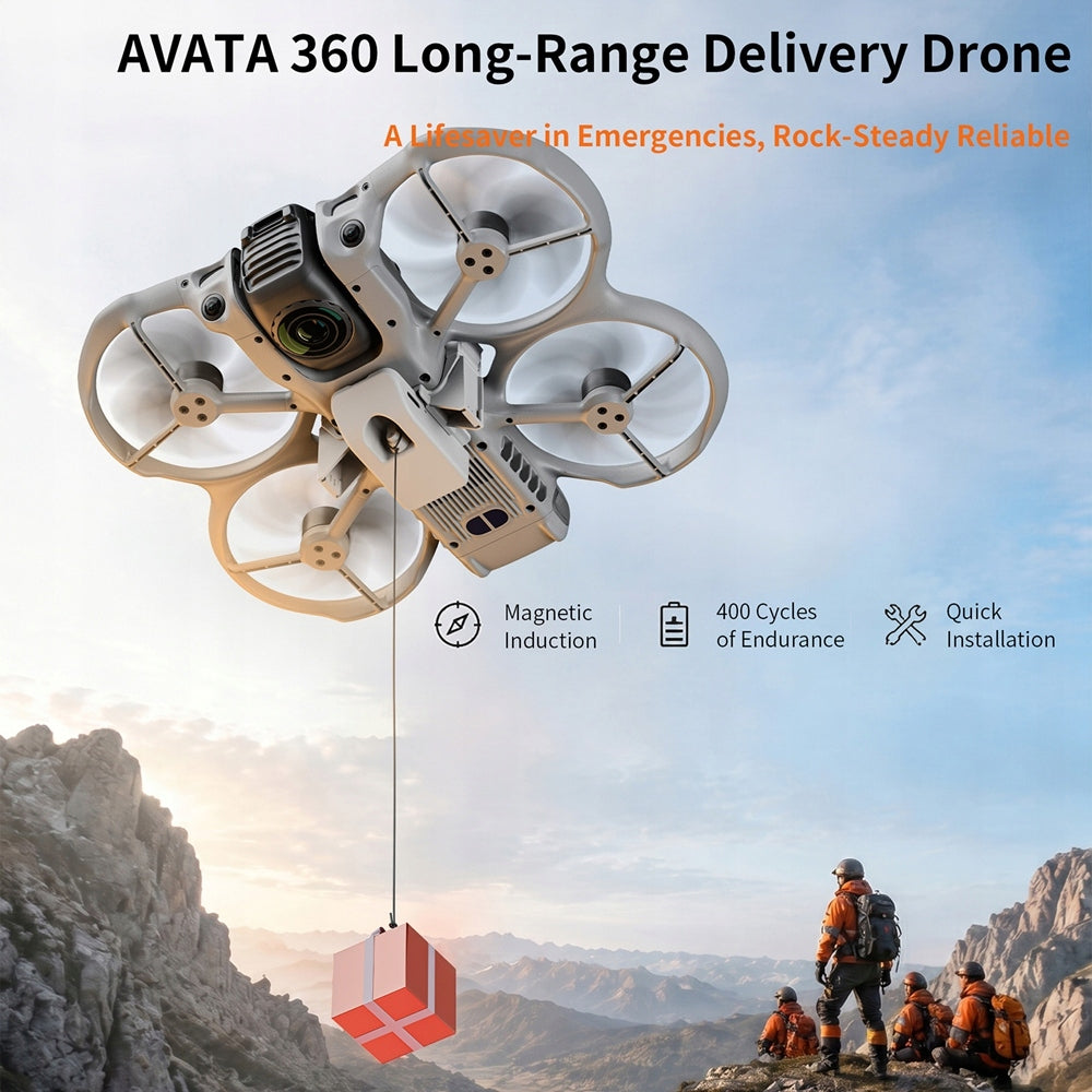 DROP DEVICE DRONE THROWER AIRDROP DROPPING SYSTEM FOR DJI AVATA 360 Manufacturer code 589476001204009348785