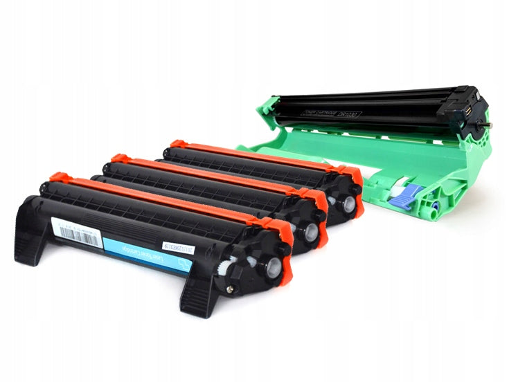 DRUM SET + 3x TONER FOR BROTHER TN-1030 DR-1030