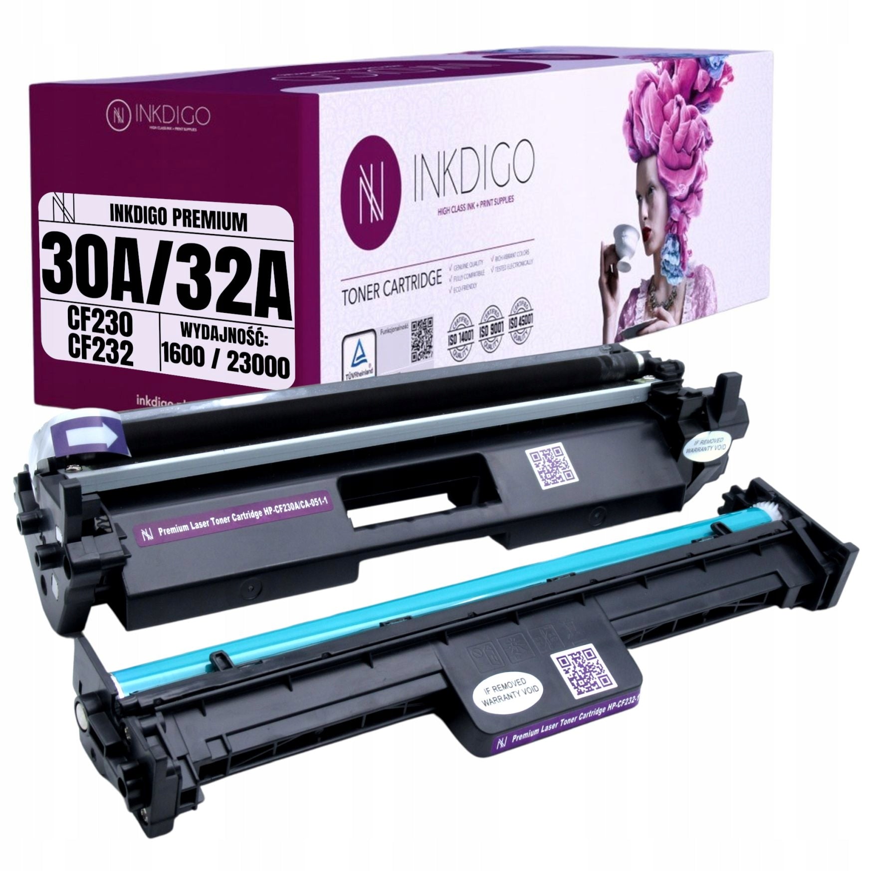 DRUM + TONER FOR HP LASERJET M203D M203DN M203DW