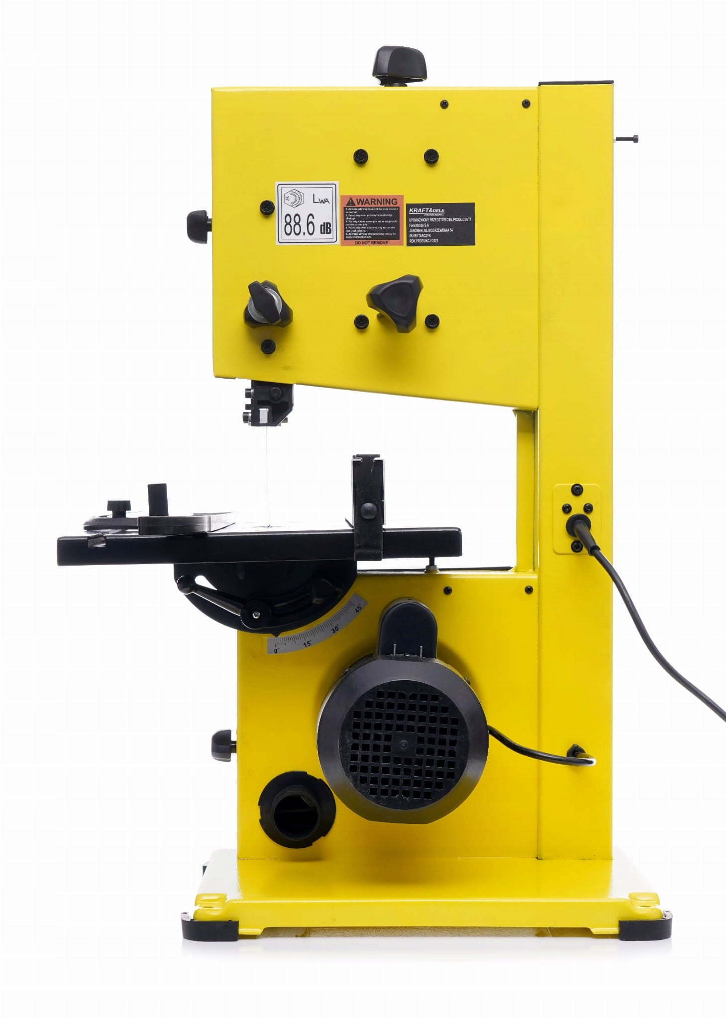 DRWEA 850W VERTICAL BAND SAW FOR WOOD 230V Manufacturer code KD5294