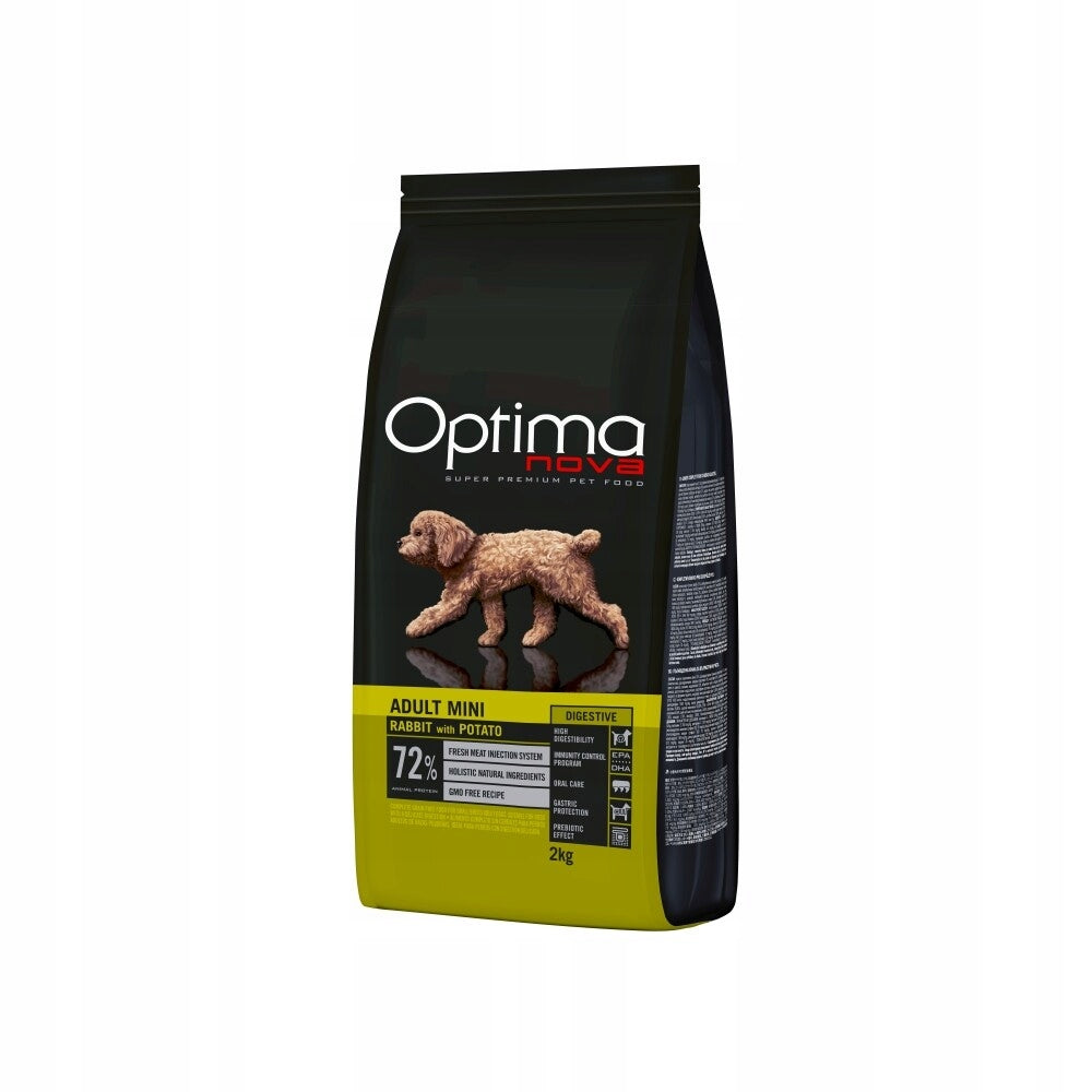 DRY FOOD OPTIMANOVA RABBIT FOR DOGS WITH ALLERGIES 2KG