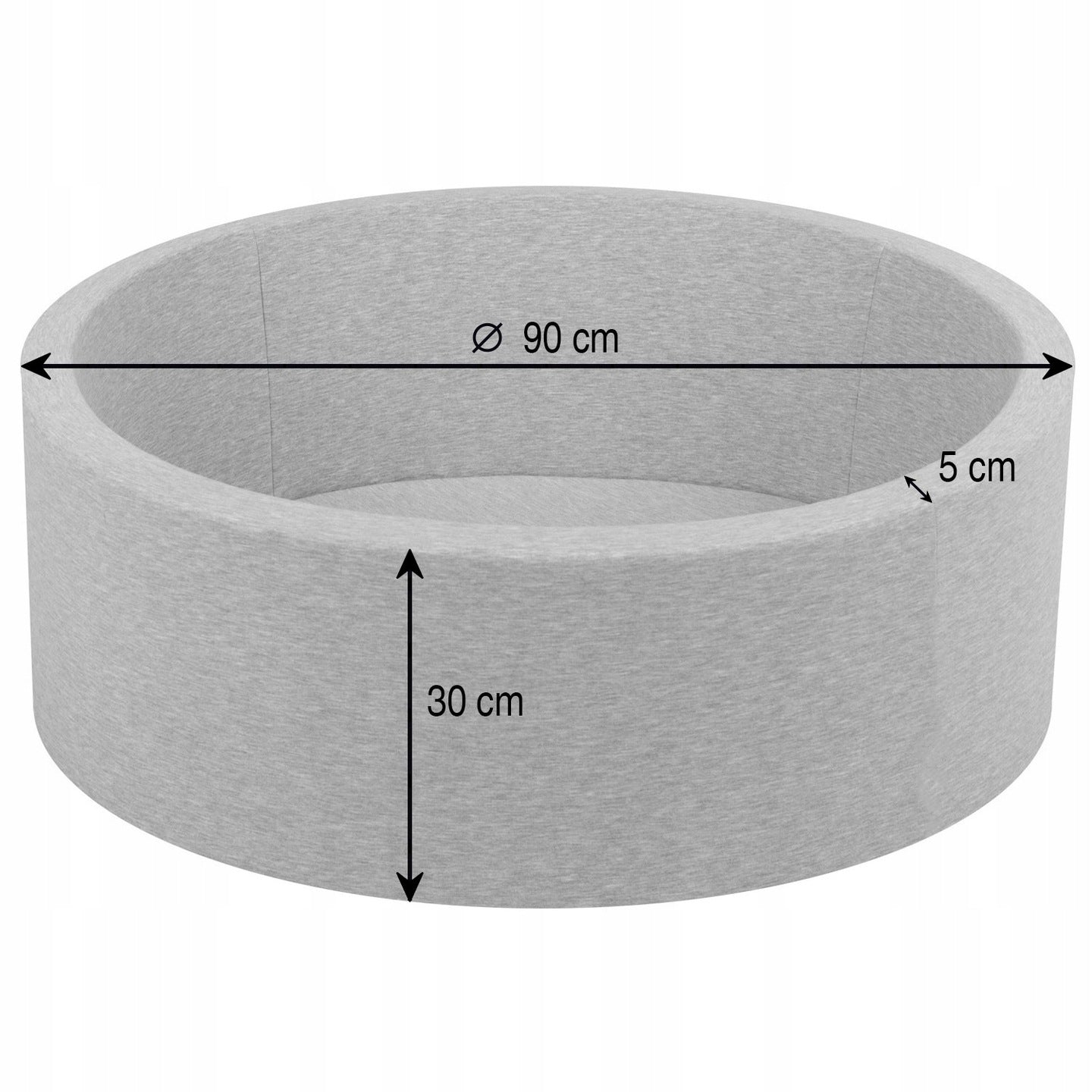 DRY POOL 90x30 FOR CHILDREN with balls 200 balls Manufacturer code sel