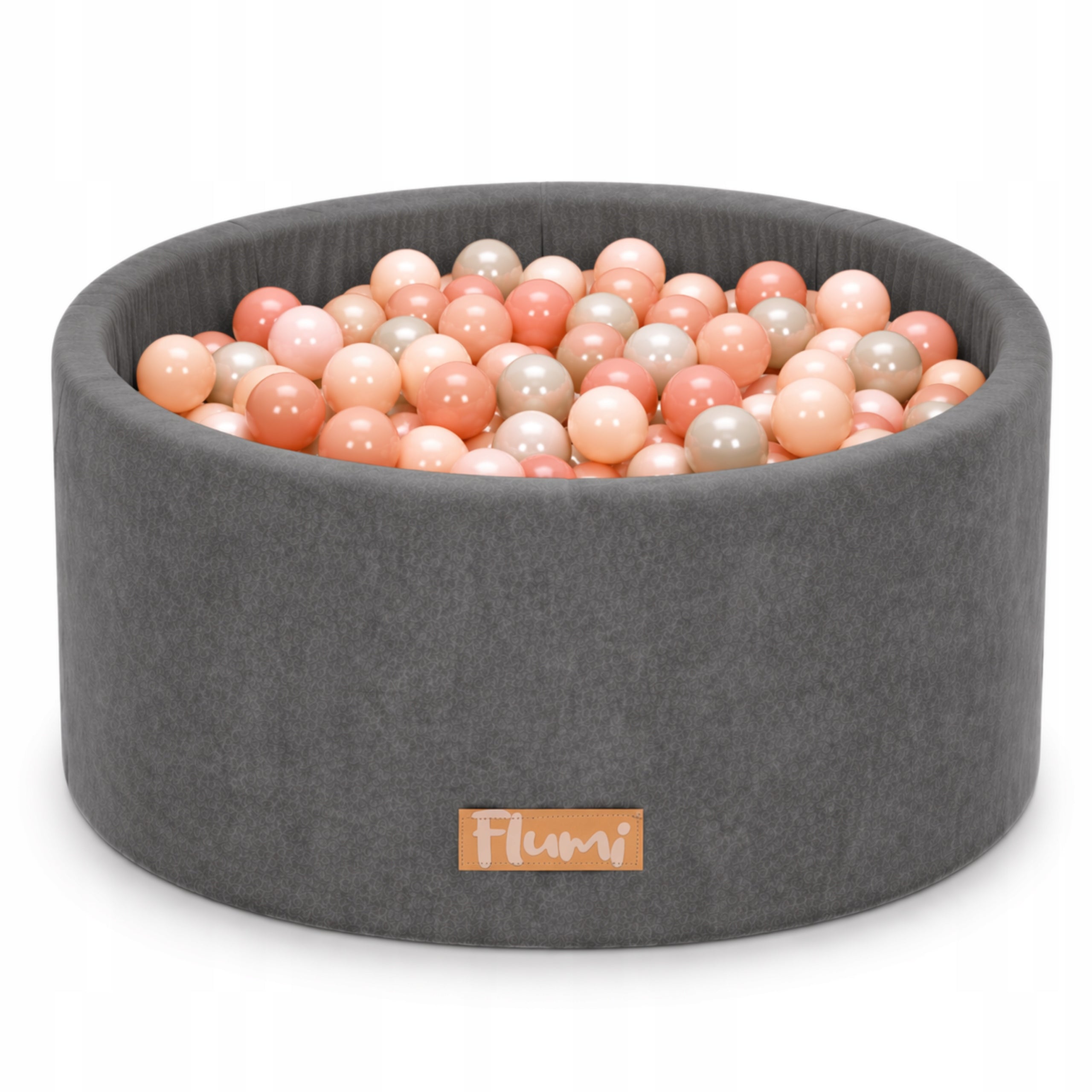 DRY POOL WITH BALLS 200 BALLS 90X40 WITH ENGRAVING FREEBIE COLORS FLUMI Kid's age 6＋ months