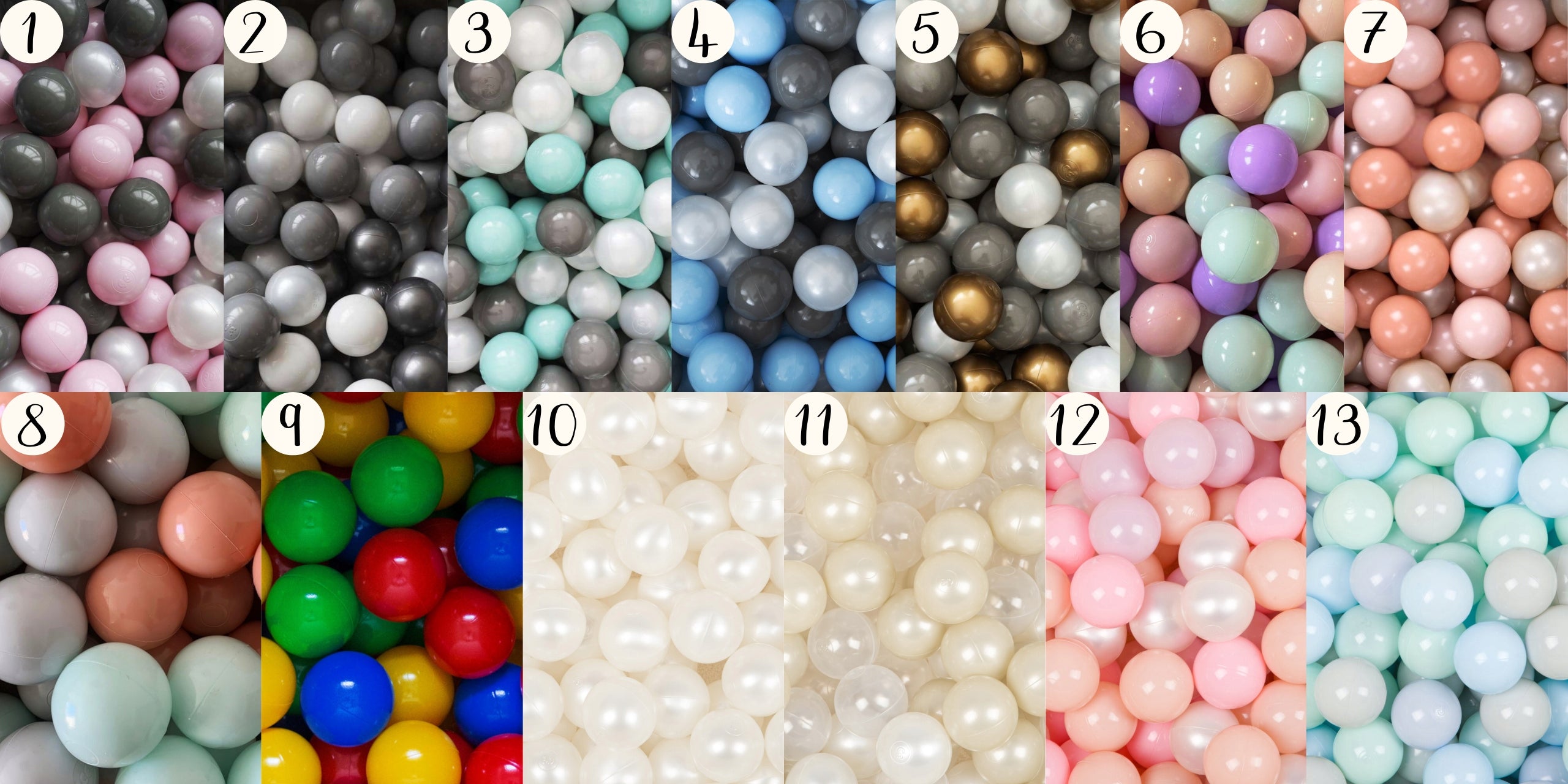 DRY POOL WITH BALLS 200 BALLS BEIGE 90X40 WITH ENGRAVING FREEBIE COLORS FLUMI Packaging status original