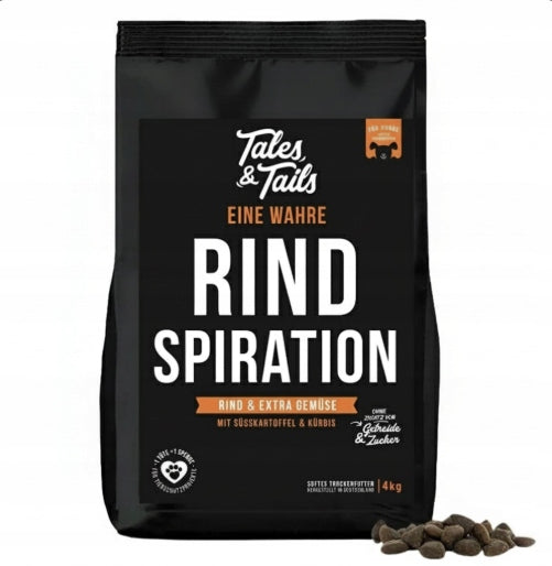 DRY SEMI-MOIST MONOPROTEIN DOG FOOD TALES&TAILS 70% BEEF 4KG