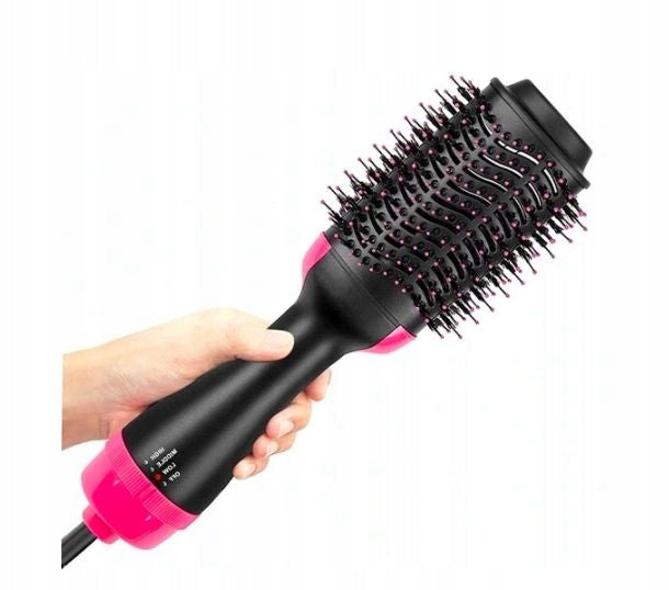 DRYER BRUSH CURLING IRON HAIR STRAIGHTENER 4IN1 Packaging status original