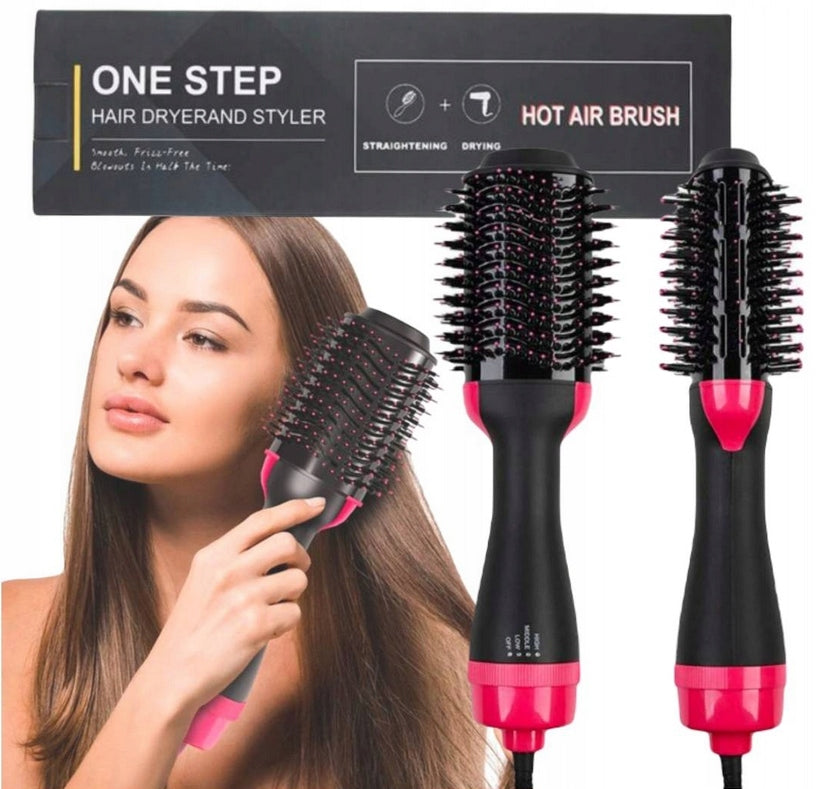 DRYER BRUSH CURLING IRON HAIR STRAIGHTENER 4IN1