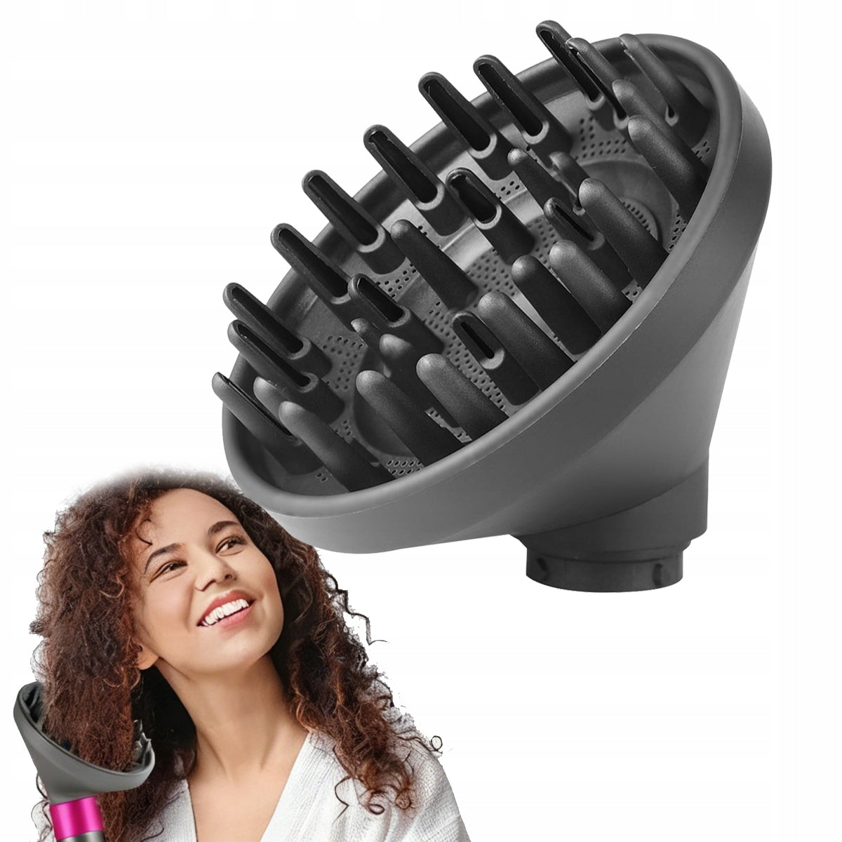 DRYER DIFFUSER FOR Dyson Airwrap HS01 HS03 HS05 AKCESORIA BLACK