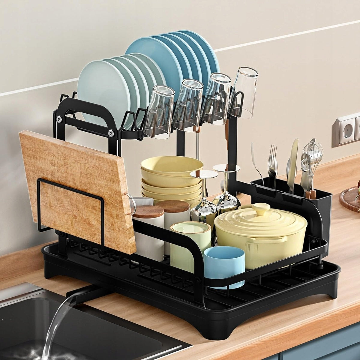 DRYER DRAINER SOLID STRONG DURABLE FOR DISHES FOR THE KITCHEN Product weight with unit packaging 1.7 kg