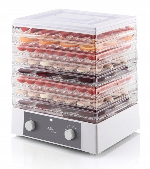 DRYER FOR MUSHROOM, FRUITS AND VEGETABLES, 8 LEVELS