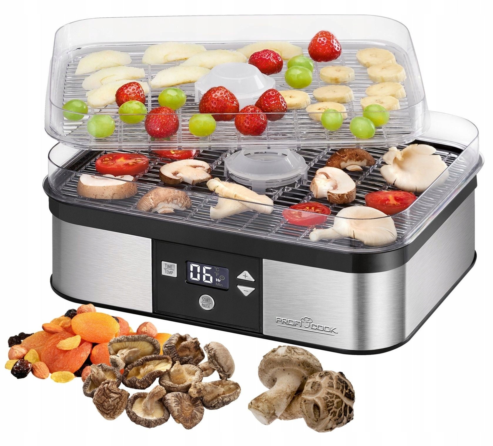DRYER FOR MUSHROOMS, FRUITS AND HERBS PROFICOOK PC-DR