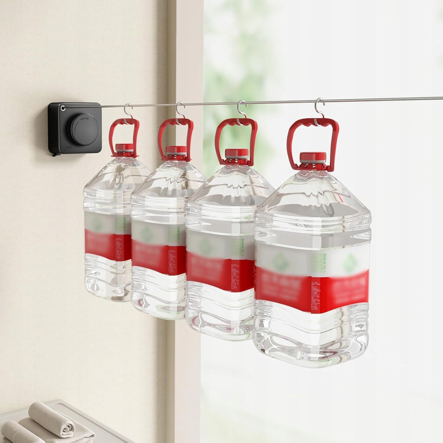 DRYING CORD PULL-OUT WASHING CORD 4.6M FOR CLOTHES PRANI 44LB Kind Balcony