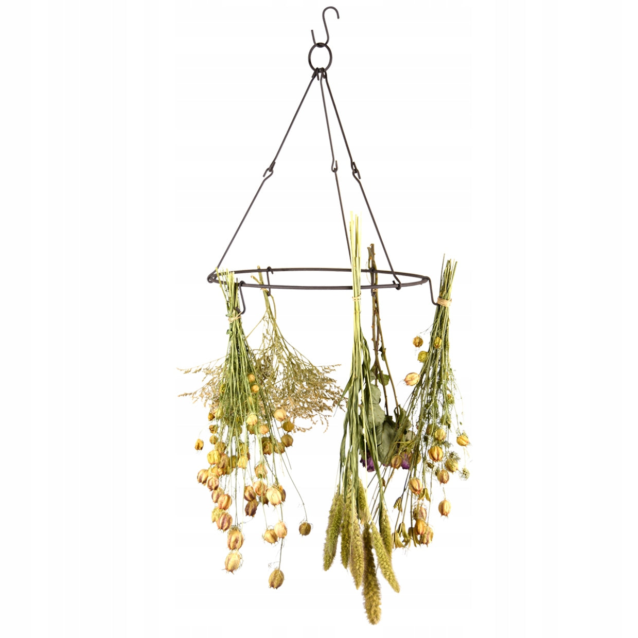 DRYING HANGER Flower Dryer Herbs Plant Classic with Hooks