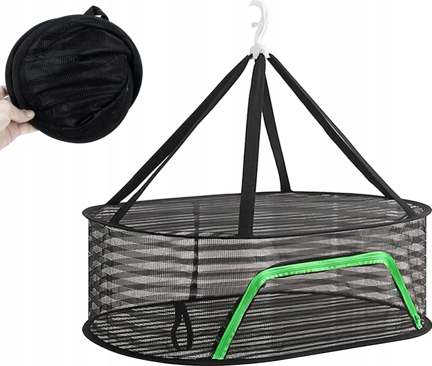 DRYING NET CLOSED 60CM HANGING FOLDING BREATHABLE STABLE