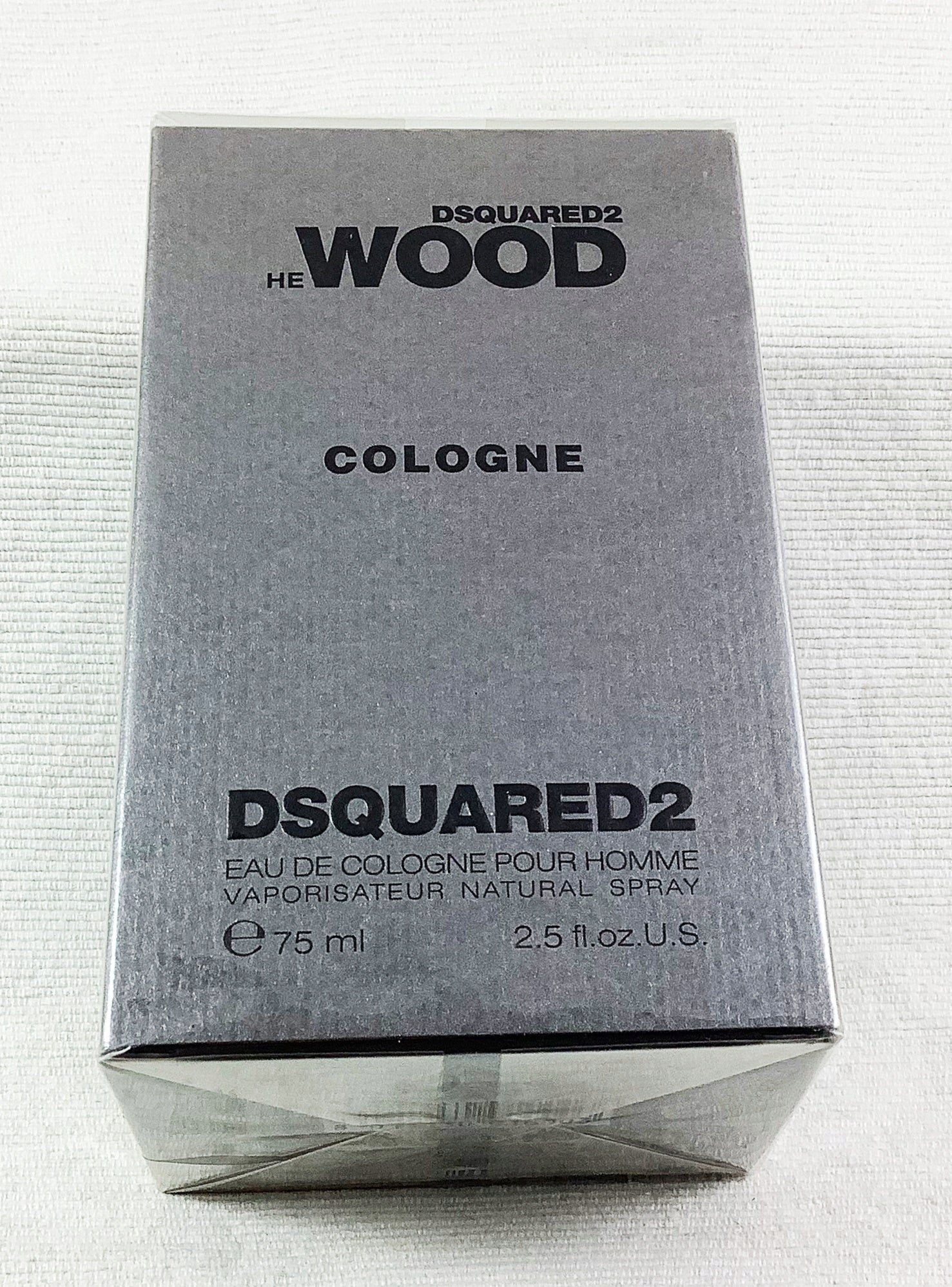 DSQUARED2 HE WOOD COLOGNE 75 ML EAU DE COLOGNE UNIQUE Brand Dsquared2