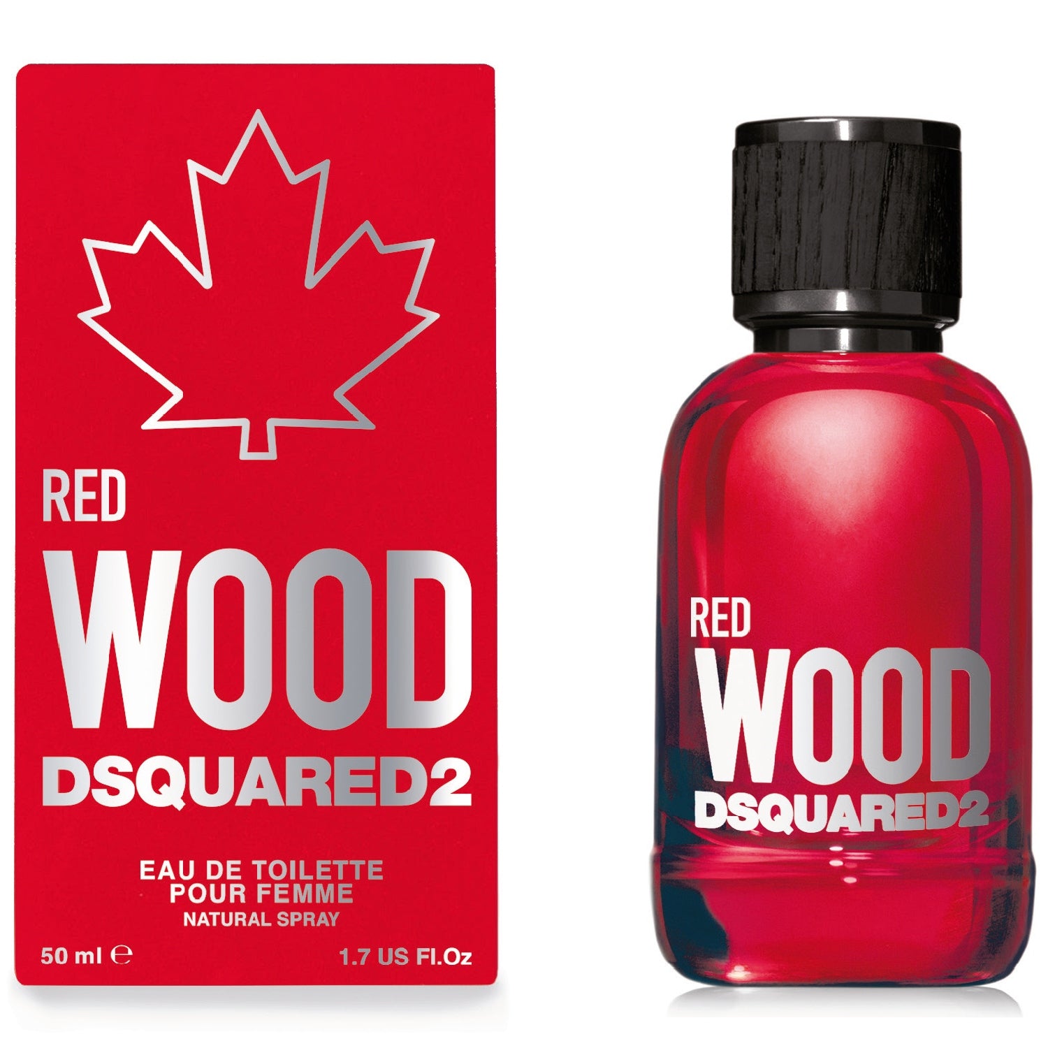 DSQUARED2 Red Wood Eau de Toilette for Women 50ml Packaging status original