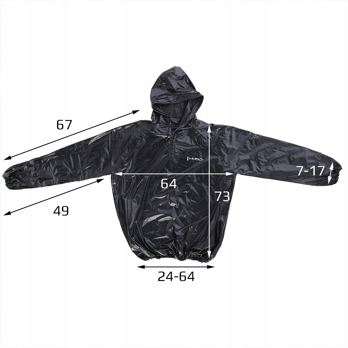 DSS12 SAUNA TRACKSUIT BLACK HMS Manufacturer code DSS12