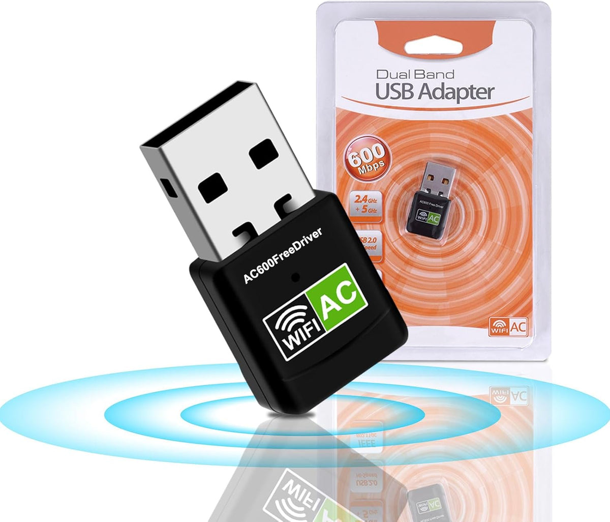 DUAL BAND USB ADAPTER 600 MBps