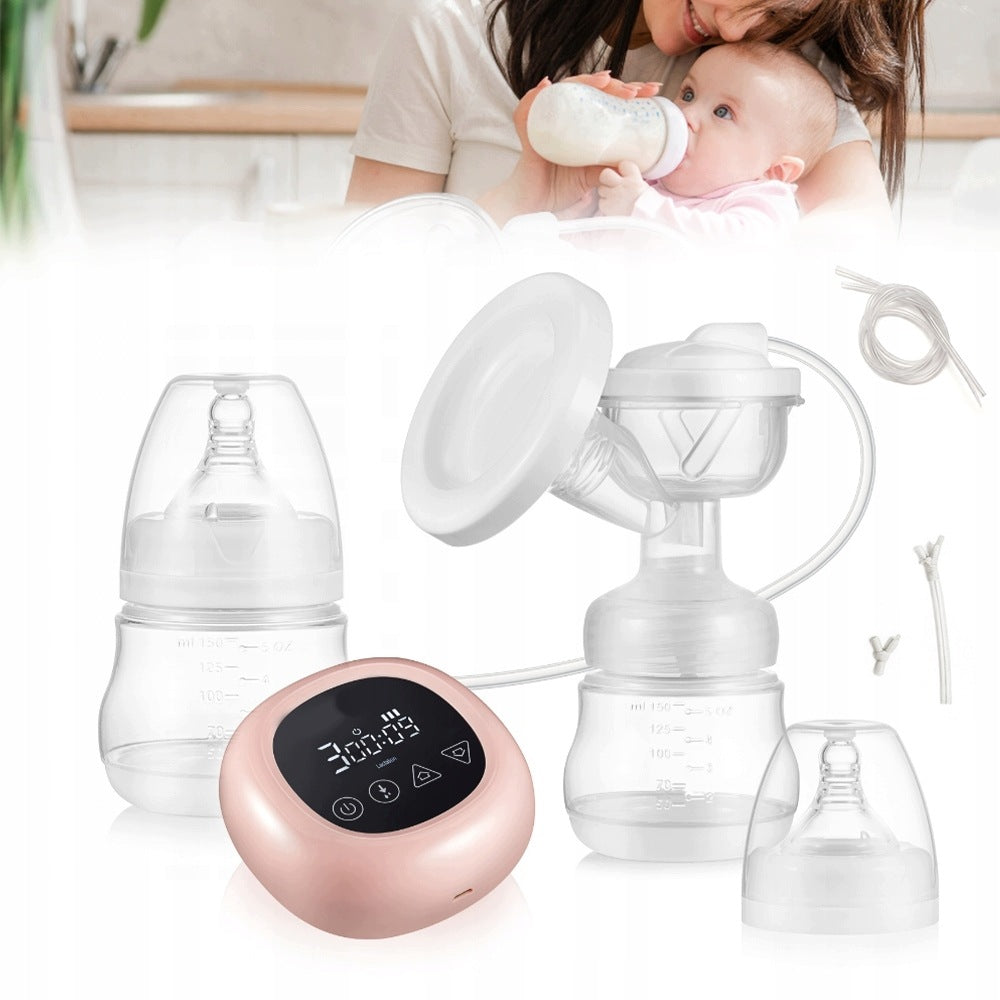 DUAL ELECTRIC THREE PHASE BREAST PUMP, PORTABLE, WIRELESS